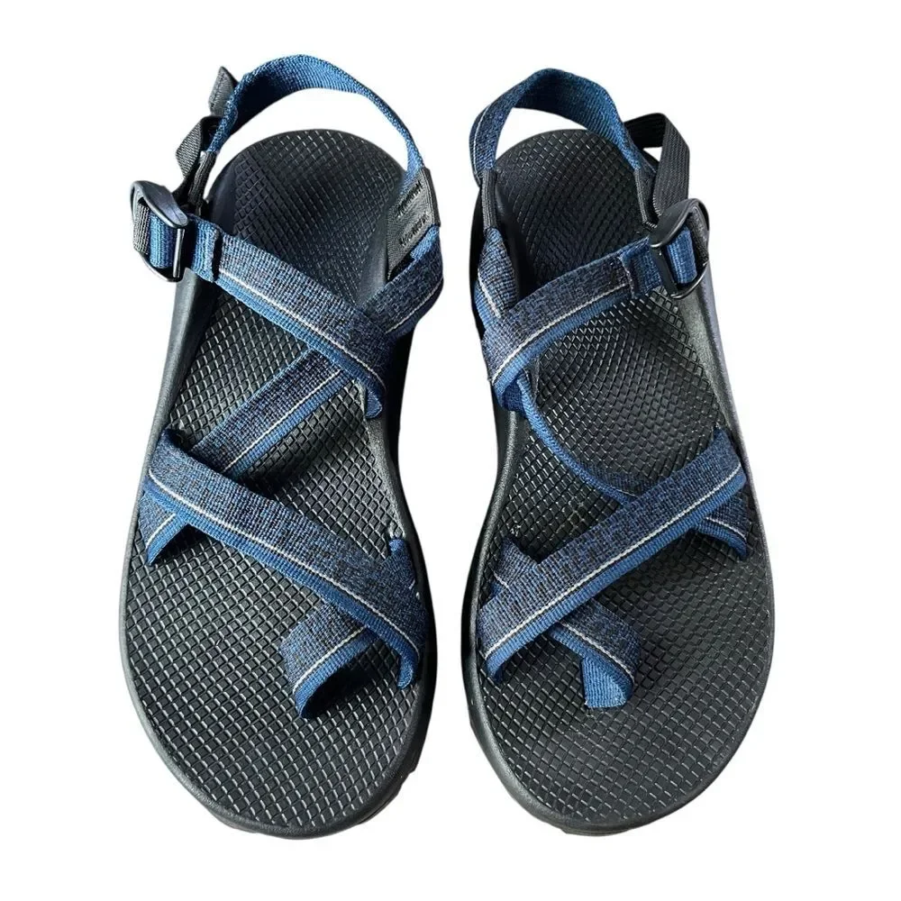 Chaco Z/2 Classic Sandals Slip On Strappy Sporty Hiking Navy Blue Mens 10